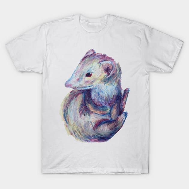 My friends ferret T-Shirt by Trashfox